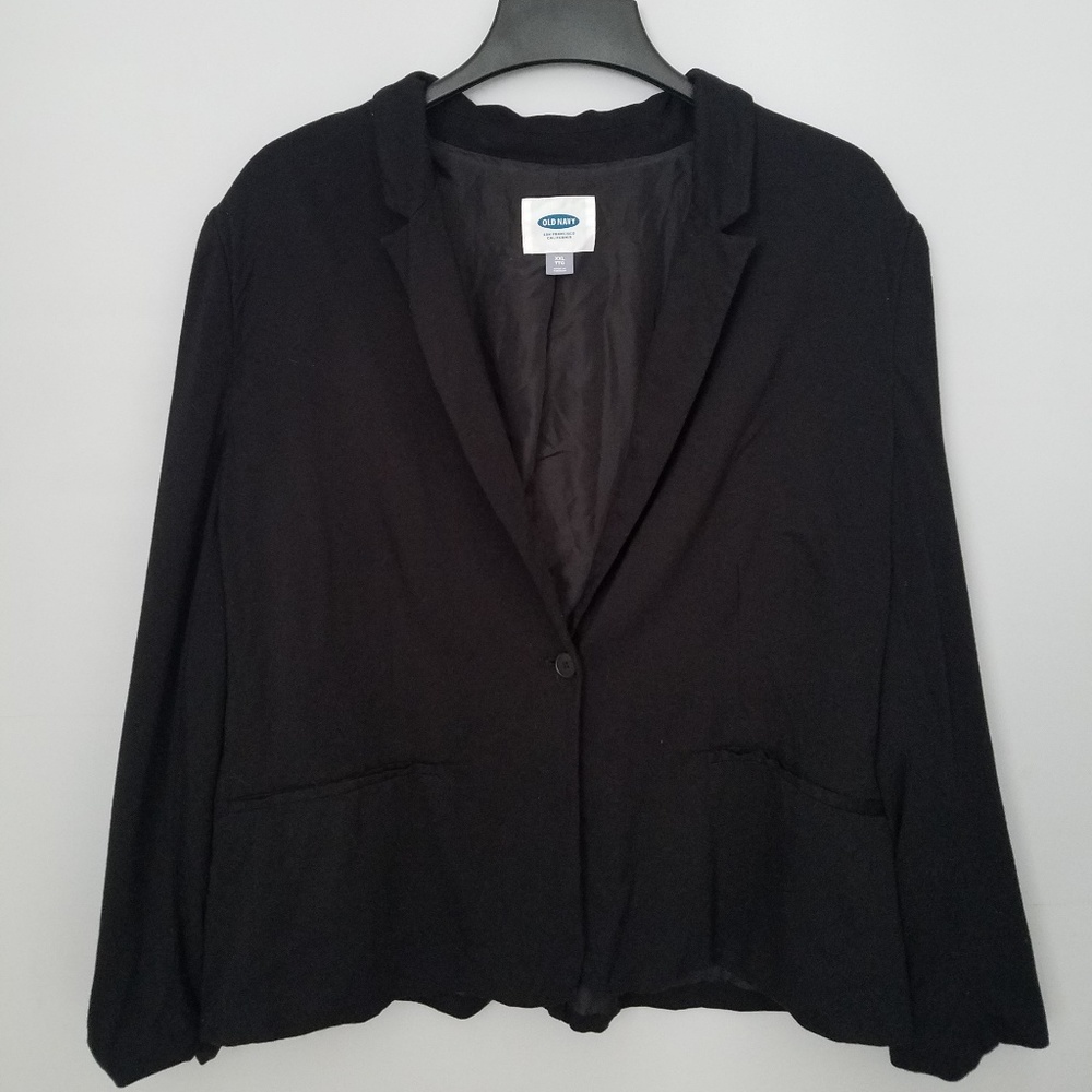 Old Navy Basic Black Blazer Jacket